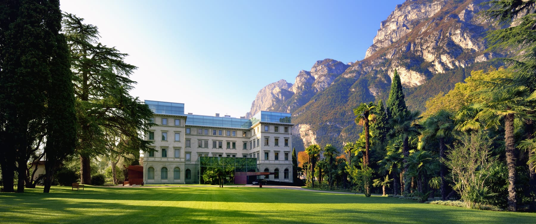 The Lido Palace hotel in Riva del Garda